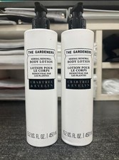 2 Bottles Crabtree Evelyn The Gardeners BODY LOTION 15.2Oz Herbal Renewal