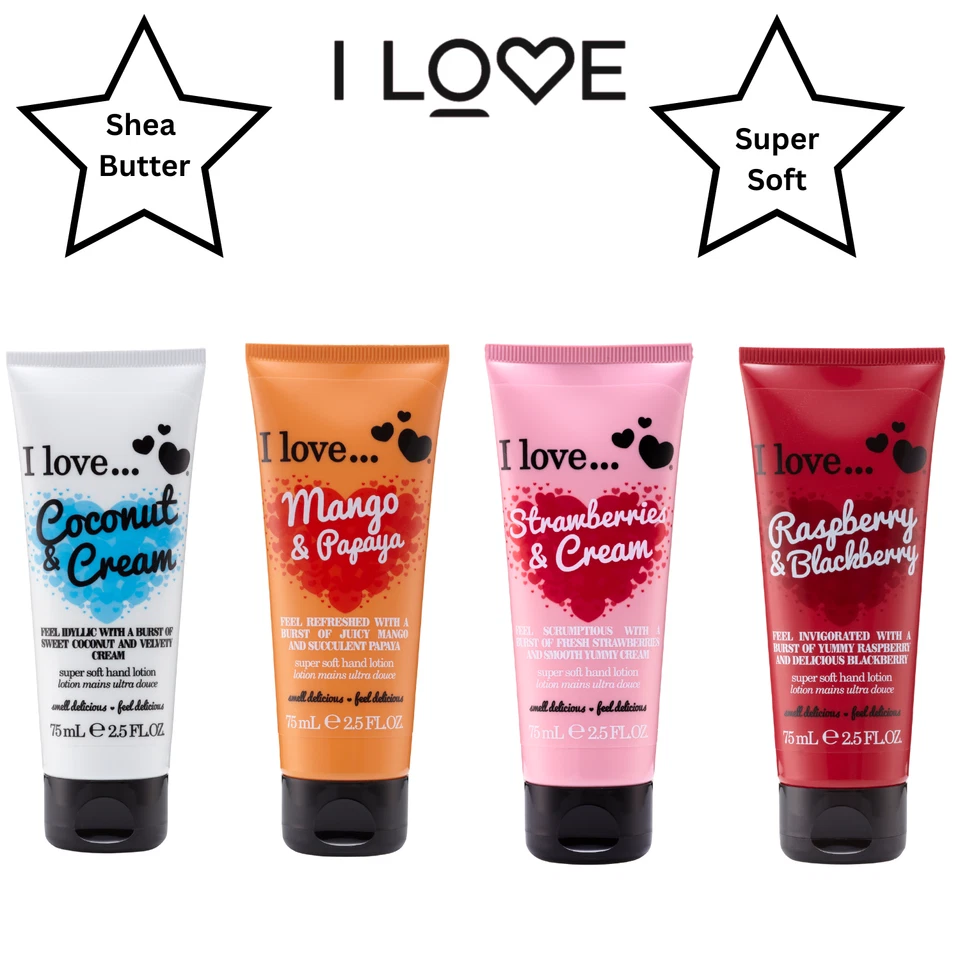 I Love Cosmetics Originals Hand Lotion For Soft & Scented Hands 75ml