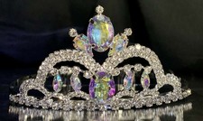 The Adrianna Series-2" Tiara on band with combs