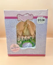 RARE Mattel BARBIE AS RAPUNZEL Musical Snow Globe 2002 NIB | Plays La Primavera