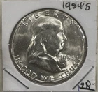 1954 S Franklin Half Dollar Silver Coin Free Shipping