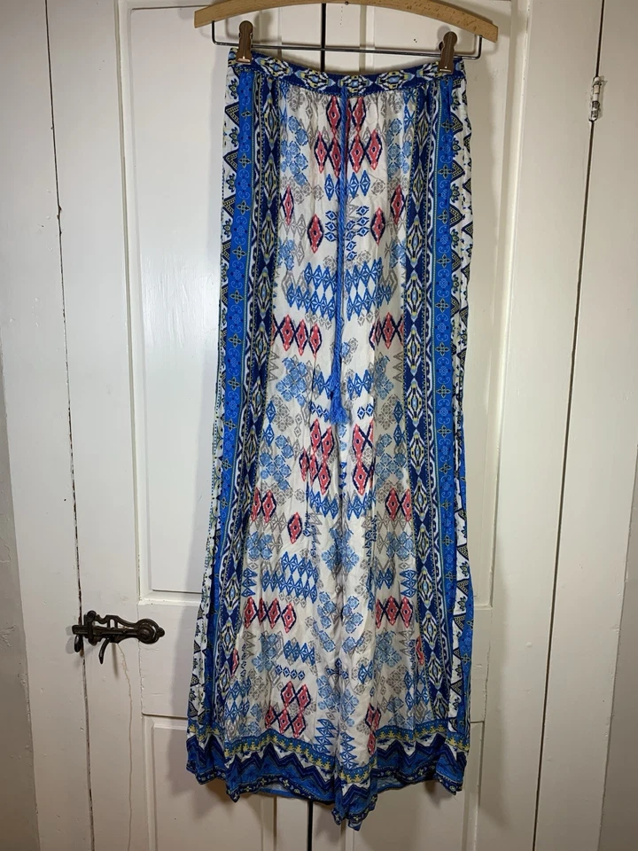 Tomate Volador Mujer Talla S/M Playa Vacaciones Viaje Fluido Pierna Acampanada Paquete Boho Foto 2 de 4