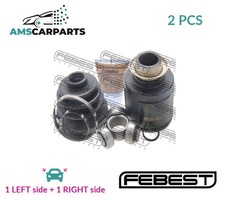 DRIVESHAFT CV JOINT KIT PAIR TRANSMISSION END 0311-CRVLH FEBEST 2PCS NEW