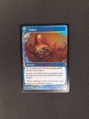 Future Sight Border Tinker Mtg Mystery Booster 2 Foil MB2 NM