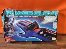 Rare Vintage Nintendo NES Power Glove Controller Size Large ~ Complete CIB