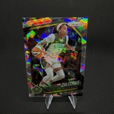 2025 Panini Prizm WNBA - Zia Cooke #110 Ice Prizm