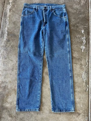 Rustler Regular Fit Jeans 34x30 Blue Straight Leg - Image 1 of 4