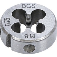 BGS Gewindeschneideisen M8 X 0,75 X 25 Mm - 1900-M8X0.75-S