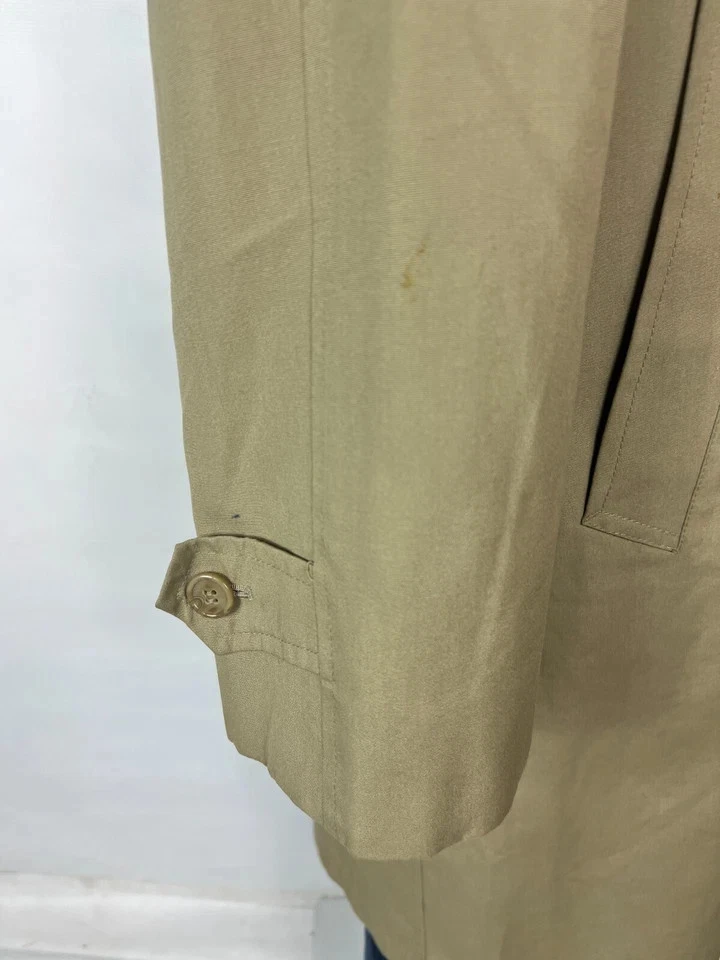 Gabardina vintage Misty Harbor forro extraíble mezcla de lana para hombre 40R bonita Foto 4 de 4