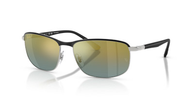Ray-Ban RB3671CH Chromance Black on Silver/Gold Polarized 60 mm