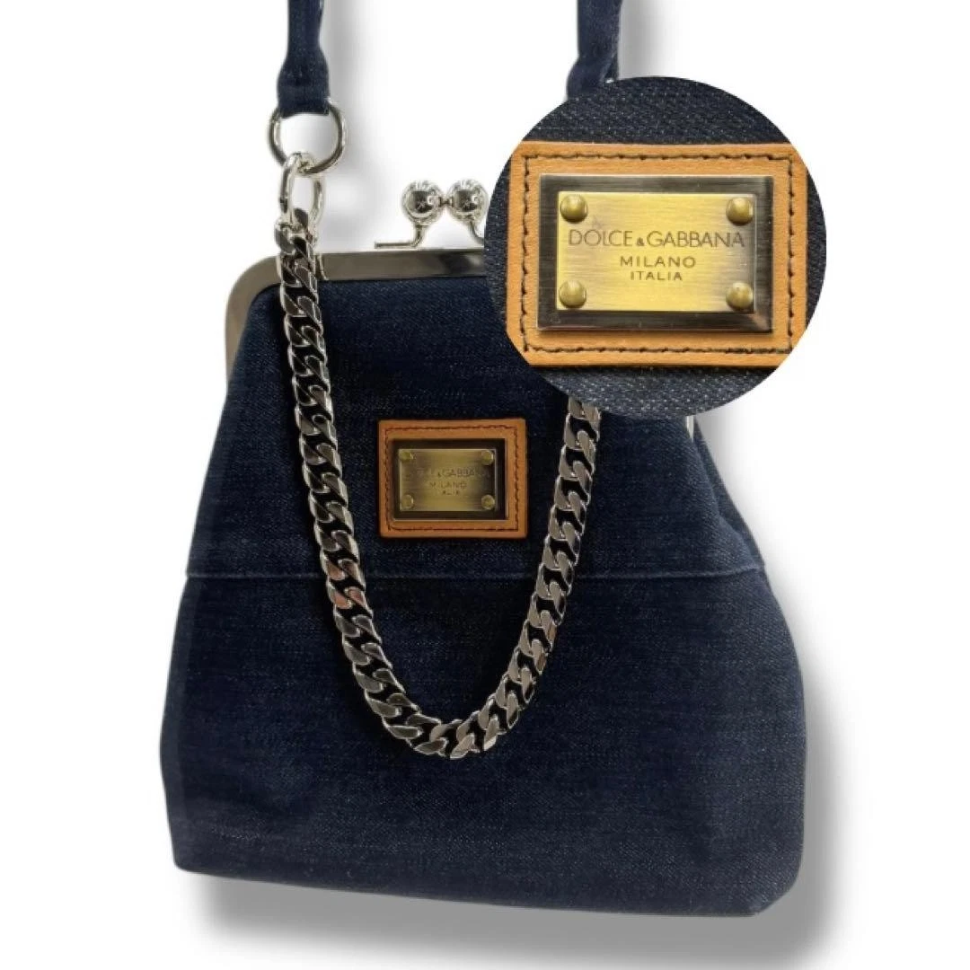Dolce&Gabbana Women's Denim Exterior Bags & Handbags for Women for