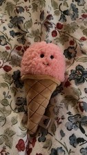 Retired Jellycat Irresistible Ice Cream Strawberry