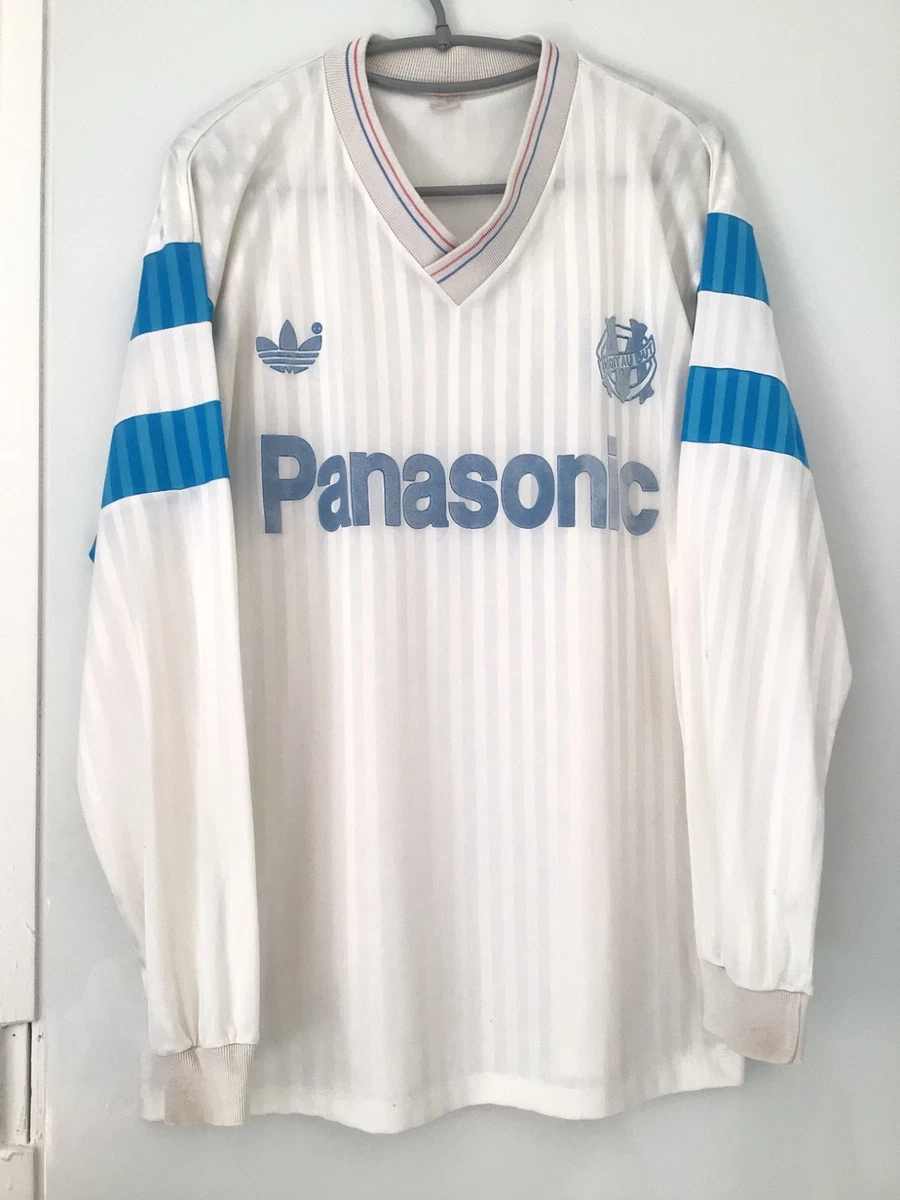 Fanion OM Olympique De Marseille 1988-1989 - Mini Maillot Bleu - Collection