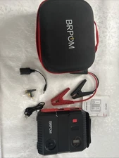 BRPOM Car Jump Starter with Air Compressor 150PSI 8000A Peak 24000mAh