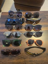 Lot of 12 Pairs Vintage Sunglasses Assorted Mens Women Unisex