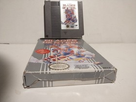 Box and Game Only Blades Of Steel Nintendo NES 