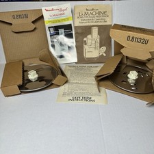 NIB-Moulinex La Machine Replacement Discs-Ins...