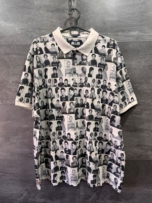 Weekend Offender Serial Killer Archive Mugshot Print Polo Shirt Admit Nothing