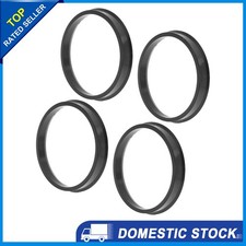 Zentrierringe für Autoradnaben,schwarz,Polycarbonat,4 Stück,AD 71,6mm,ID 65,1mm