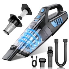 CKIKH Handheld Vacuum Cordless 15000PA - Car, Home, Office, Pet - Washable Filte