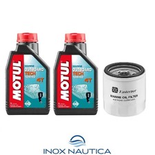 KIT TAGLIANDO MOTORE FUORIBORDO YAMAHA F40 F50 F60 HP OLIO + FILTRO OLIO