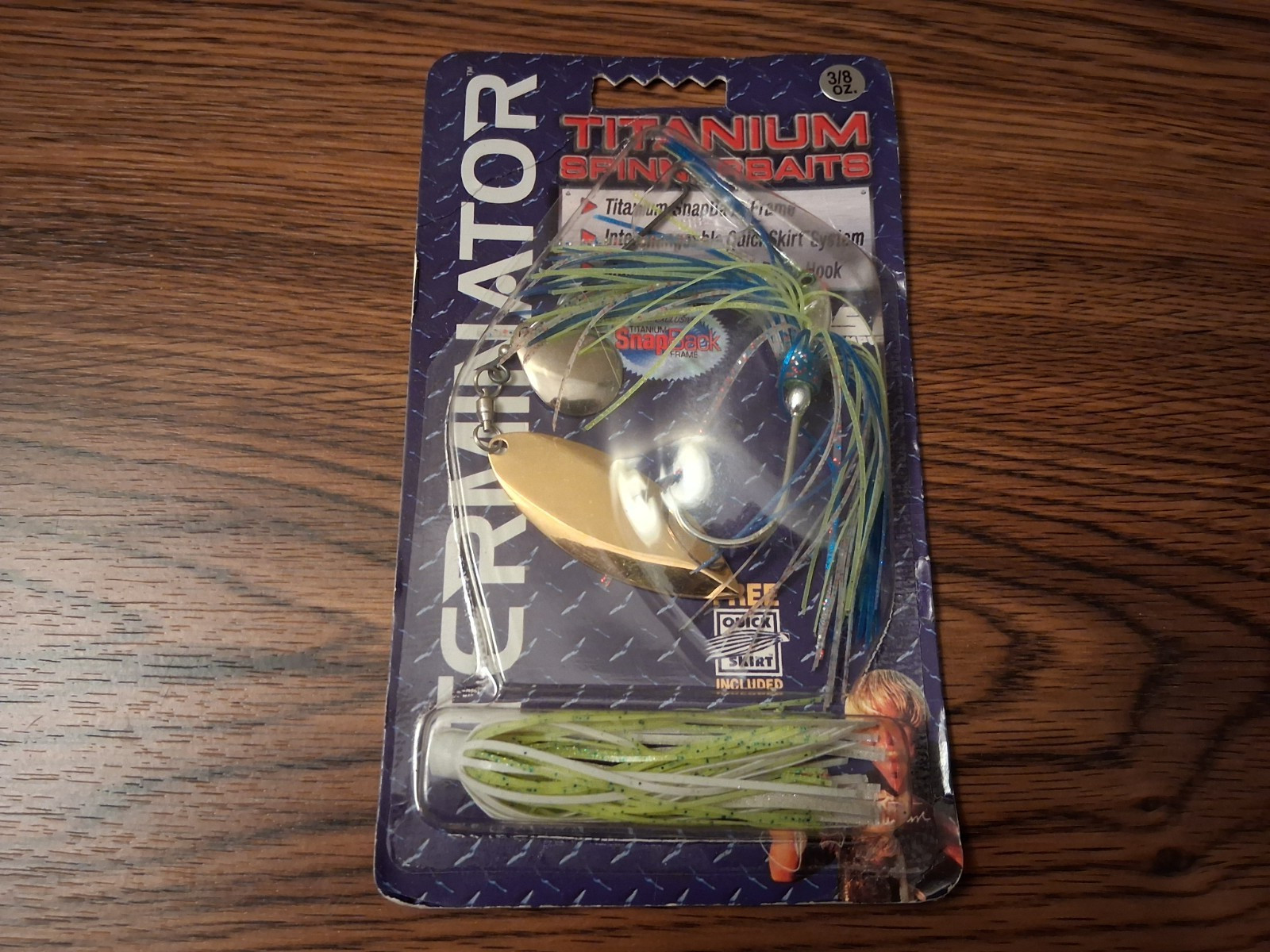 Terminator Titanium 3/8 oz Spinnerbait T3810TW - Image 1