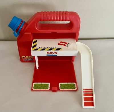 1988 Nasta Parts Exxon Gas Can Micro Machines Car Case Playset Incomplete