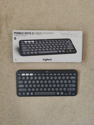 Logitech Pebble Keys 2 K380s Bluetooth Wireless Keyboard - Graphite