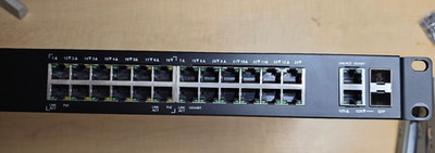 Cisco SG200-26P 26-Port Gigabit PoE Smart Switch | 100W PoE | Reset & Verified