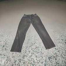 Vintage Wrangler Jeans Womens 13 Fits 31x32 blk Denim Cowboy Cut Made in USA