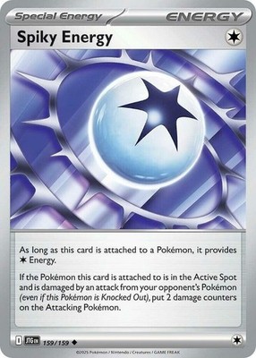 Spiky Energy - 159/159 - Uncommon - Near Mint