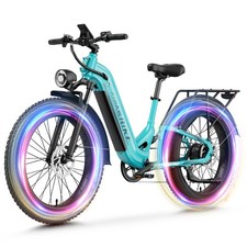 26"1800W Electric Mountain Bike for Adults 36MPH 85Miles Fat Tire Cruiser E-bike