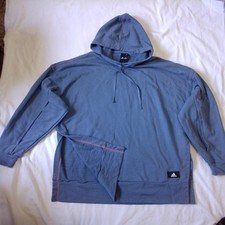 Adidas Hoodie Women's SuperHer Oversized French Terry Sweatshirt Plus Size 1X...