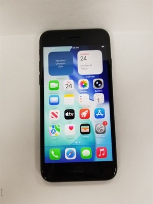 Apple iPhone SE 2nd Gen 64GB Black A2275 (Unlocked) 100% Battery Health DG7816