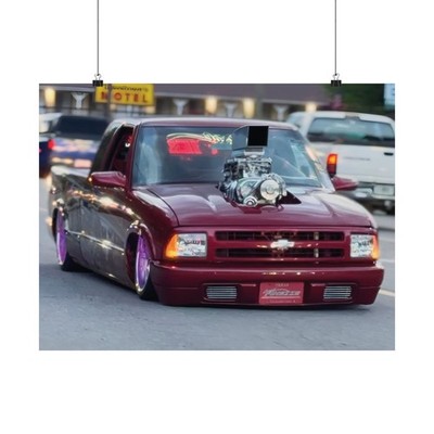Body Dropped S10 with Blower Poster | Minitruckin Nationals 2026