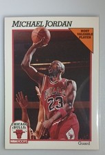 1991-92 NBA Hoops - Michael Jordan #30 Most Valuable Player - Chicago Bulls 