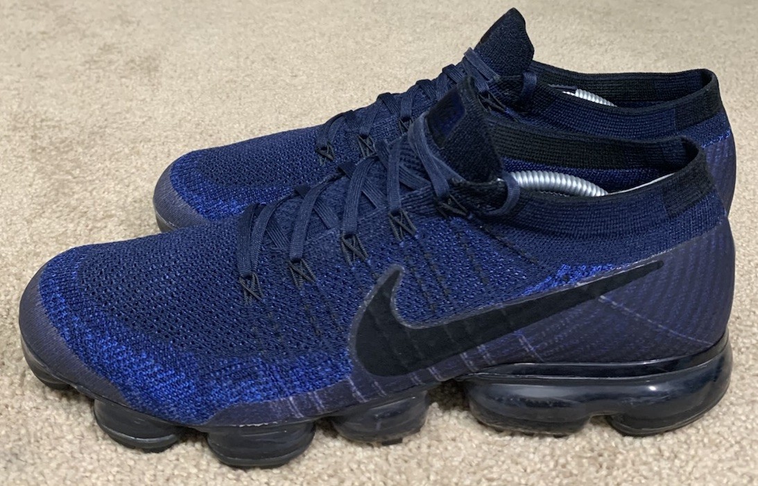 nike air vapormax flyknit 2 navy blue