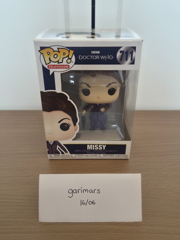 Missy #711 Pop! Doctor Who, Good Condition [Vaulted]
