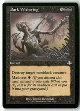 #301 - Dark Withering (Retro Frame) - Uncommon WB2 U Lightly played