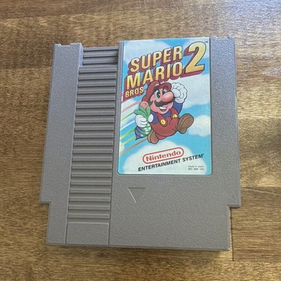 Nintendo Super Mario Bros. 2 NES Cartridge w/ Manual, 1988, E, NTSC-U/C