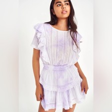 LoveShackFancy Natasha Heritage Mini Dress M