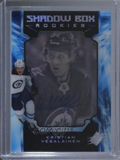 2018 SPx Shadow Box Rookies Photo Variant Silver Kristian Vesalainen Auto 1da5