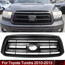 Fits Toyota Tundra 2010-2013 Magnetic Gray Trim Front Bumper Grill Upper Grille