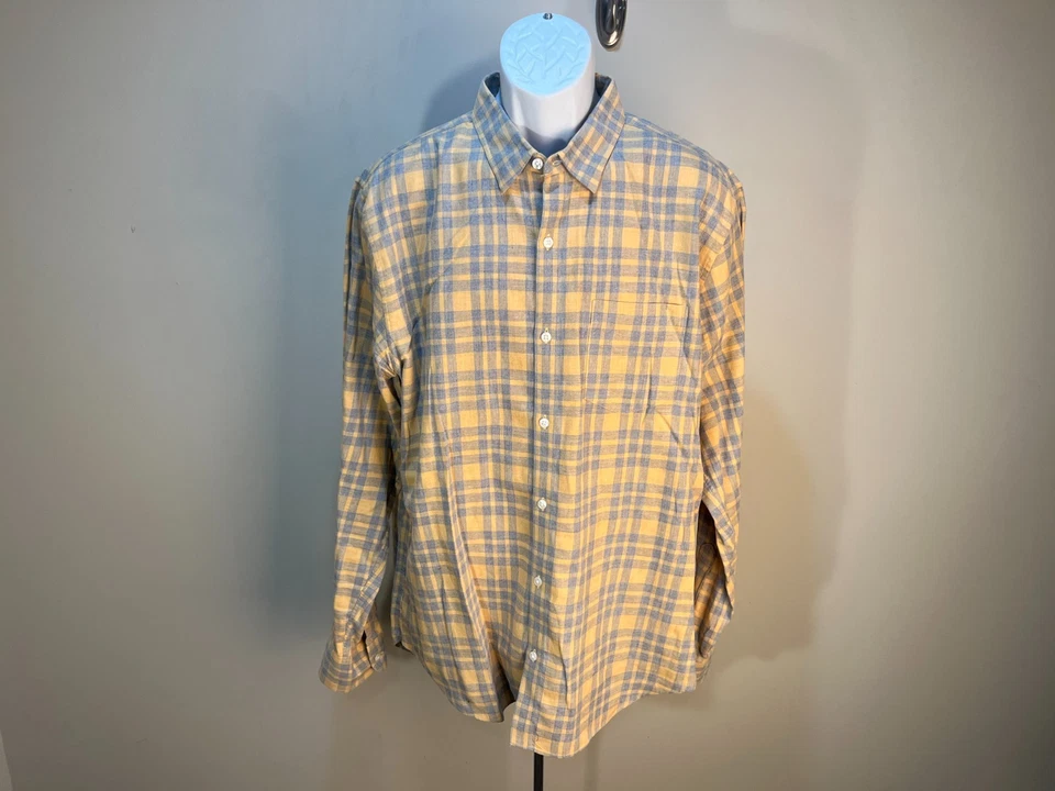 Bonobos Men's lot of 2 plaid long sleeve Slim Fit shirts XLL Tall XLT Long - Image 4 of 4