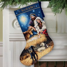 Dimensions Cross Stitch Kit - Holy Night Stocking