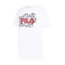 FILA Big Boys Round Neck Short Sleeve Graphic T-Shirt