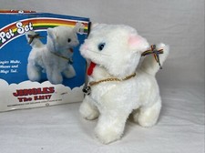 Vintage Junior Pet Set  Jingles The Kitty  Animated 6.5  Toy TESTED WORKS D-35