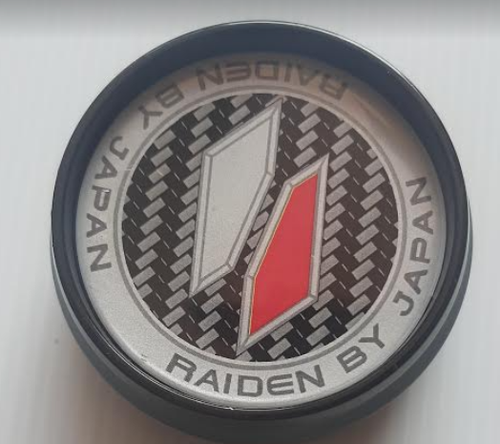 Wheel Center Caps Cover Hub Black For Lenso Raiden Racing Cup 62 mm x 4 pcs - Picture 8 of 11