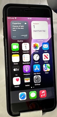 Apple iPhone SE 3rd Gen (2022) - 64 GB - Midnight (T-Mobile)-**SCREEN REPLACED**