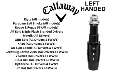 Adattatore Epic Big Bertha Adattatore Albero .335 Per Mazzo Golf - Compatibile Callaway Rogue, Epic, Big Bertha, XR Block Shaft - Foto 10